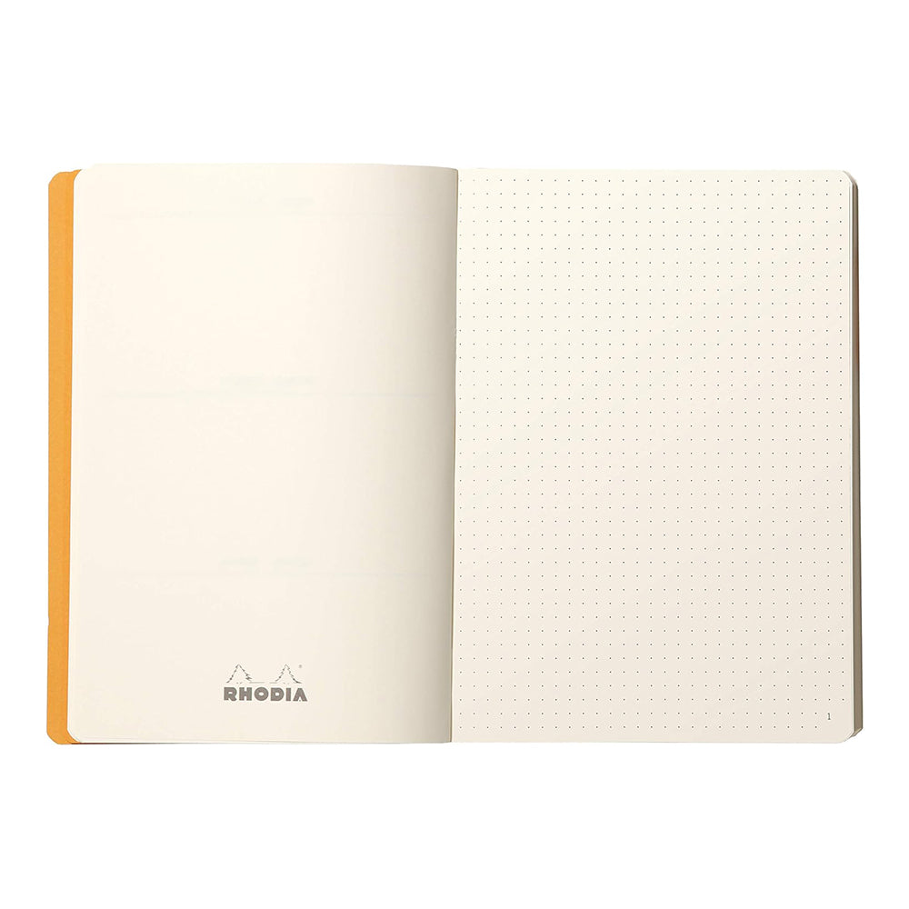 RHODIArama GoalBook Hardcover A5 Dot Raspberry