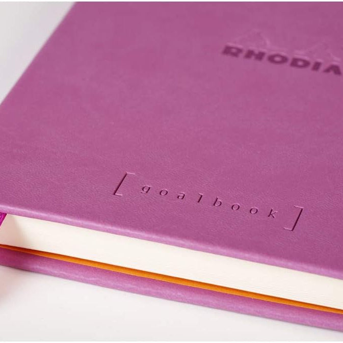 RHODIArama GoalBook Hardcover A5 Dot Lilac