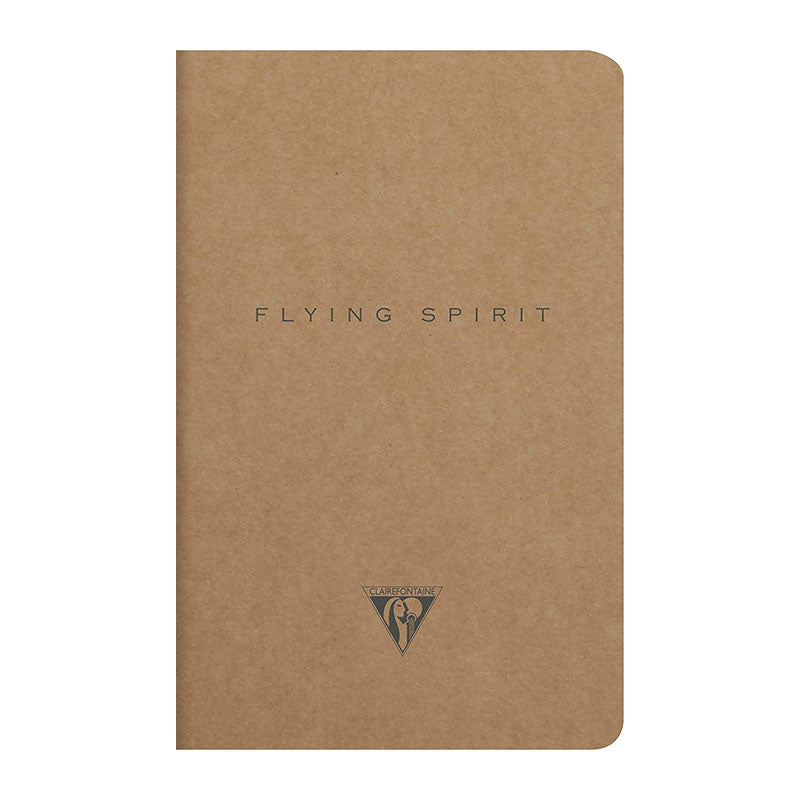 CLAIREFONTAINE Flying Spirit Notebook 11x17cm Lined 48s Kraft Default Title