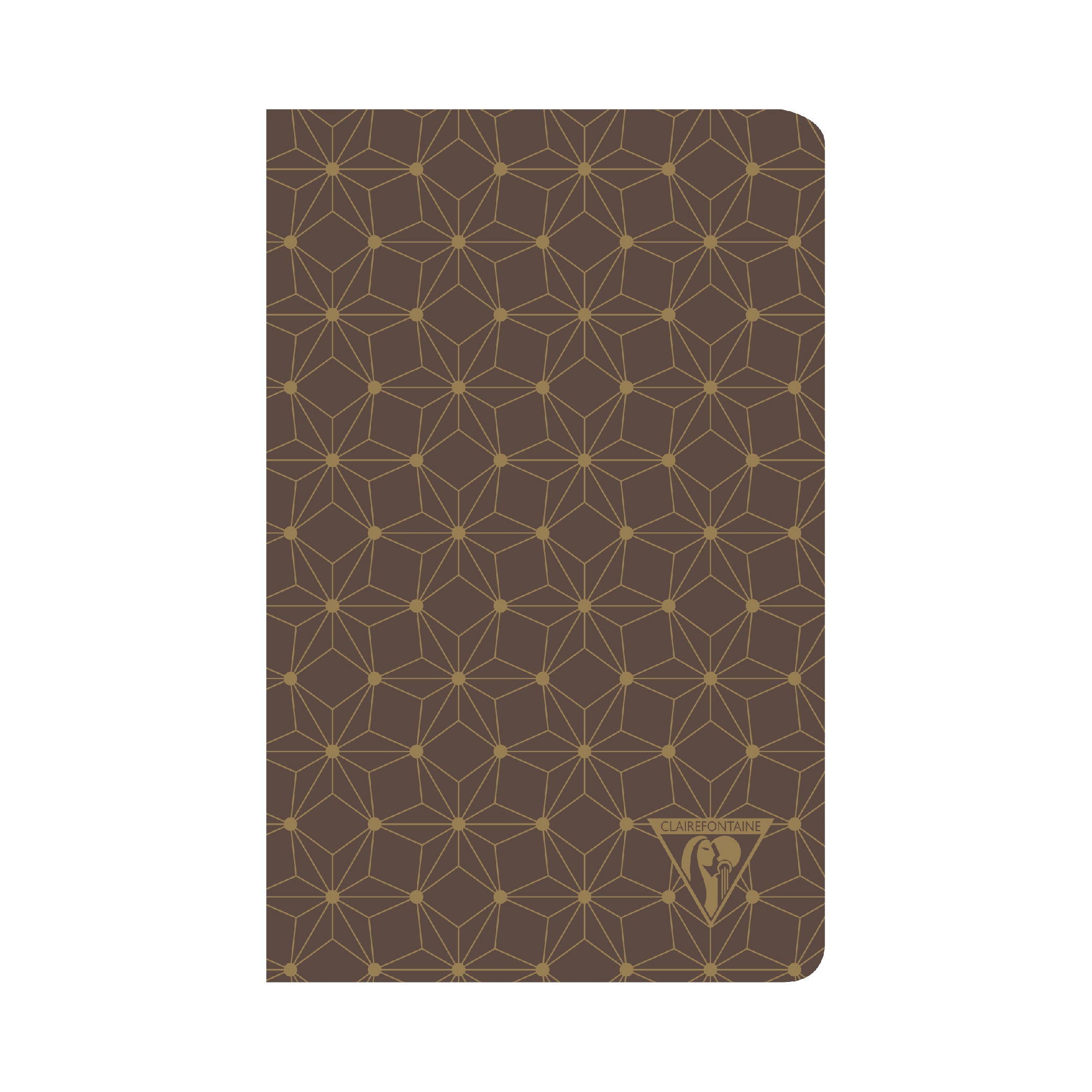CLAIREFONTAINE Neo Deco 11x17cm Lined 48s Mahogany Default Title