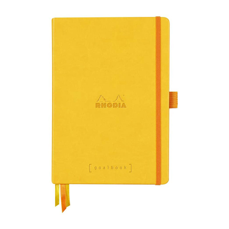 RHODIArama GoalBook Hardcover A5 Dot Yellow Default Title