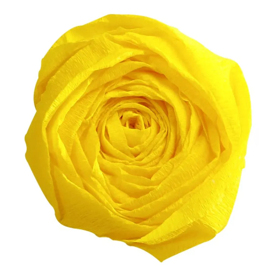 CLAIREFONTAINE Crepe Paper Roll 75% 2.5x0.5M Lemon Yellow