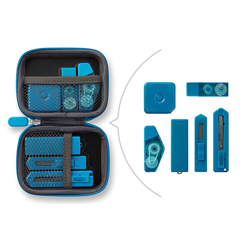 MIDORI XS Stationery Kit Blue