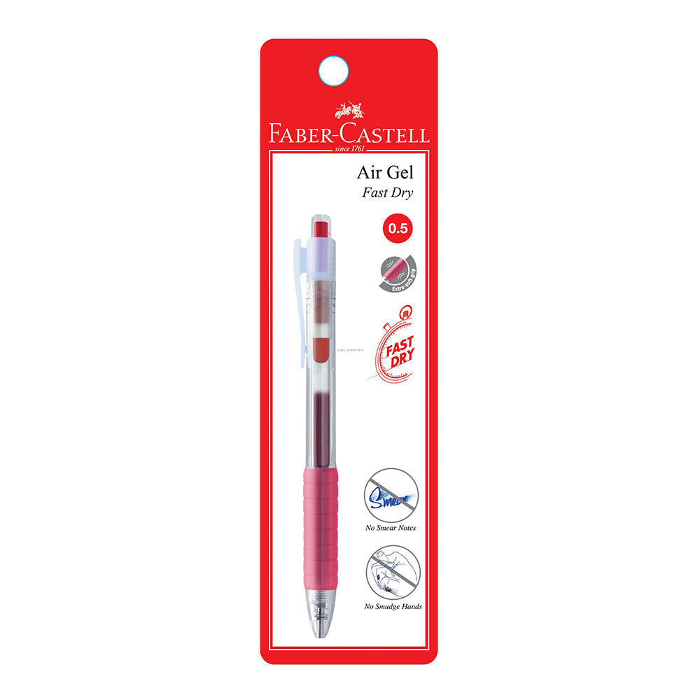FABER-CASTELL Air Gel 0.5mm 640103 Red 1BC