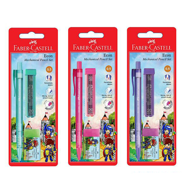 FABER-CASTELL Castle Heroes 134208 Econ Mechanical Set