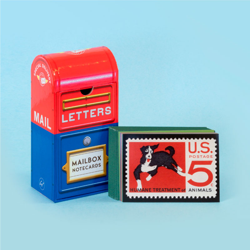 Mailbox Notecards:20s from the Smithsonian's 1205816