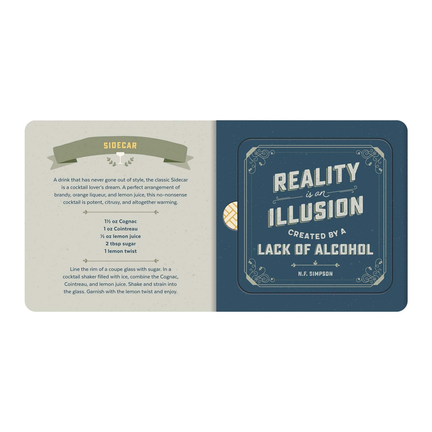 Gin & Bear It Coaster Board Book 1216772