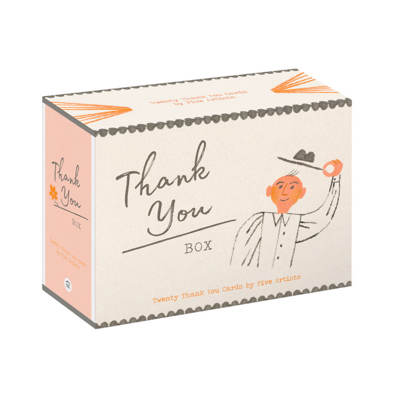 Thank You Box:20 Thank-You Cards by 5 Artists