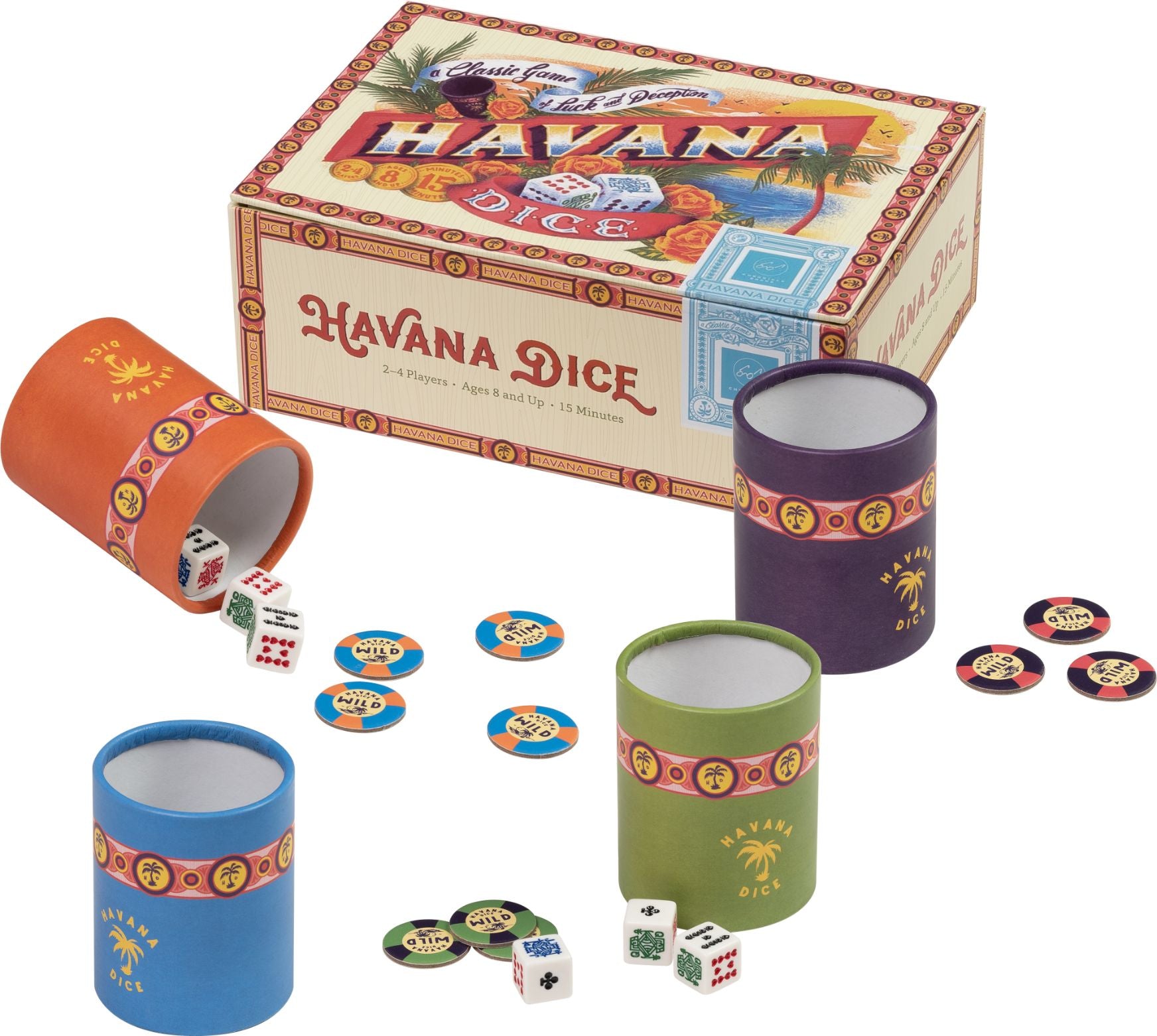 Havana Dice:A Classic Game of Luck & Deception 1205807