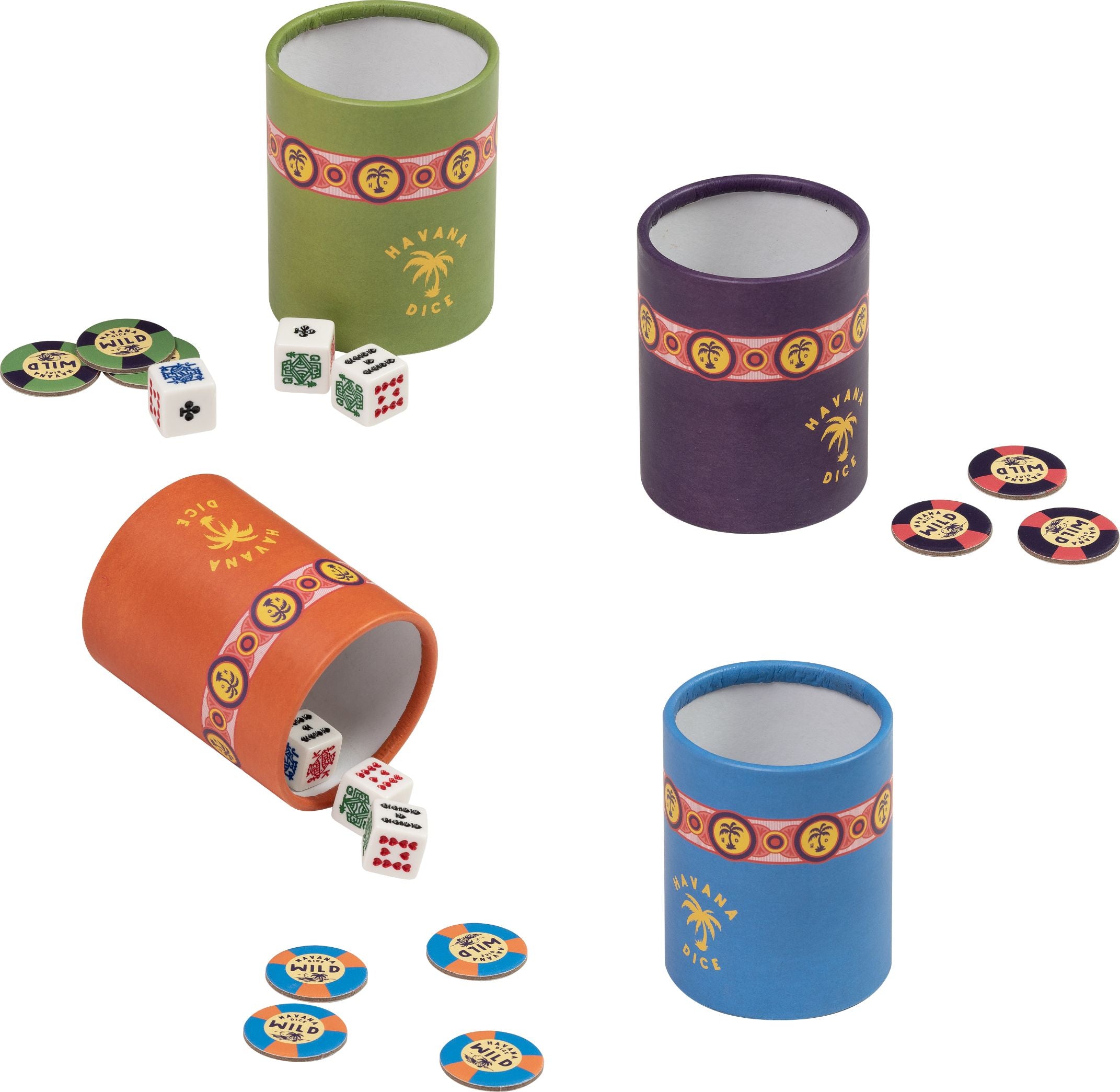 Havana Dice:A Classic Game of Luck & Deception 1205807