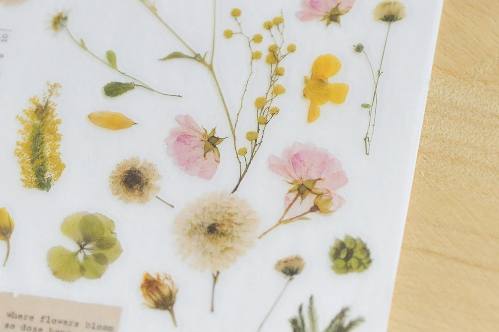 MU Print-On Sticker 2s 103-Preserved Flower