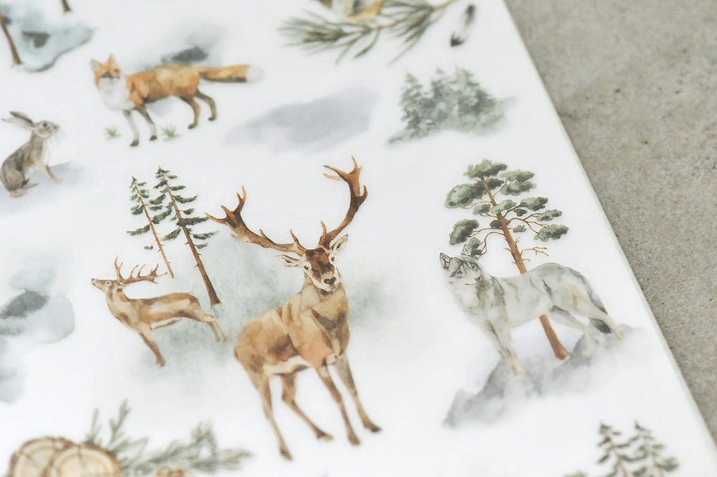 MU Print-On Sticker 2s 097-Forest Mist