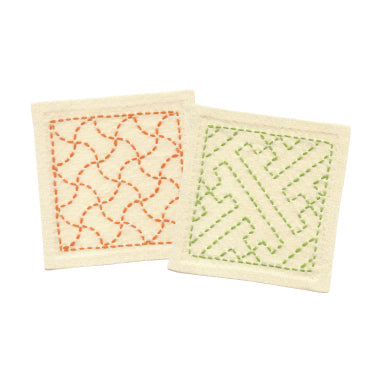 OLYMPUS Sashiko Coaster Kit #265 10x10cm