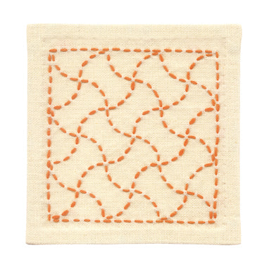 OLYMPUS Sashiko Coaster Kit #265 10x10cm