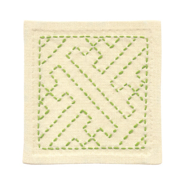 OLYMPUS Sashiko Coaster Kit #265 10x10cm