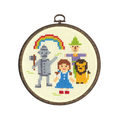 OLYMPUS Cross Stitch Kit 15.5x15.5cm Wizard of Oz