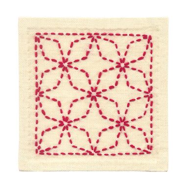 OLYMPUS Sashiko Coaster Kit #264 10x10cm