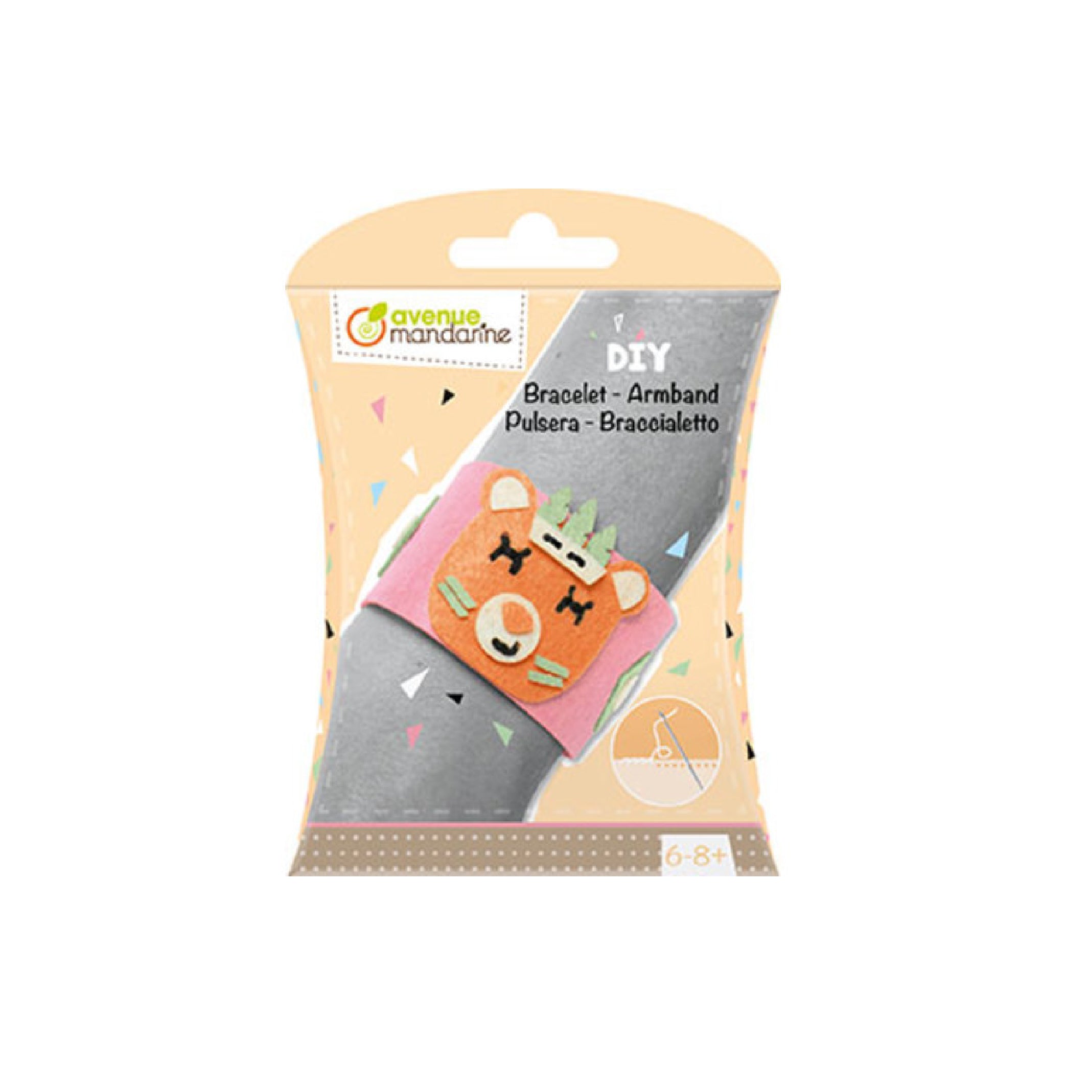 AVENUE MANDARINE DIY Box Felt Bracelet Default Title