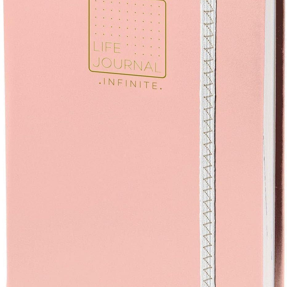 QUO VADIS Life Journal Infinite 15x21cm Coral Pink Default Title
