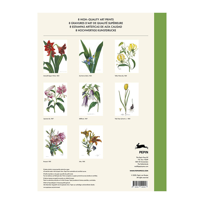 PEPIN Art Portfolios Flower Prints