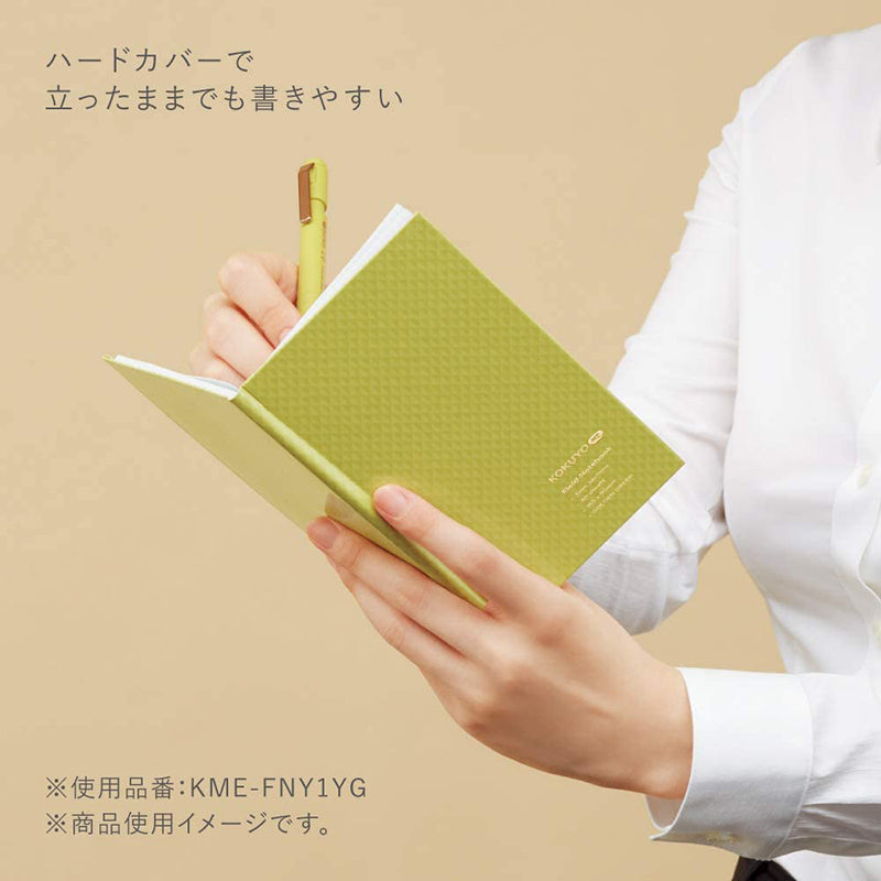 KOKUYO ME Field Notebook 3mm Grid Golden Green Default Title