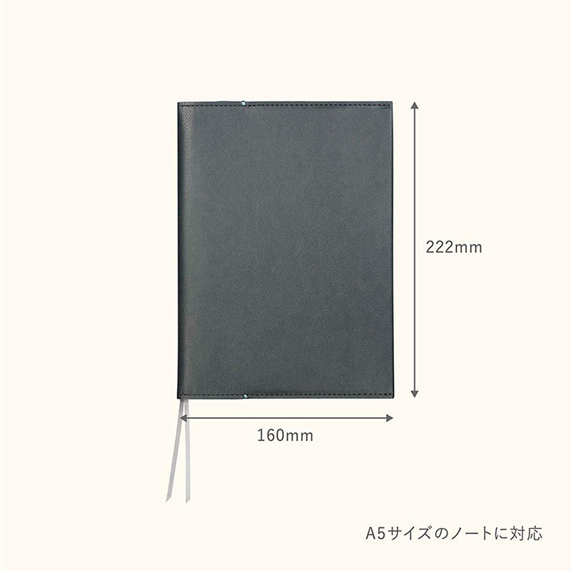 KOKUYO ME Notebook Cover A5 Grayish Black Default Title