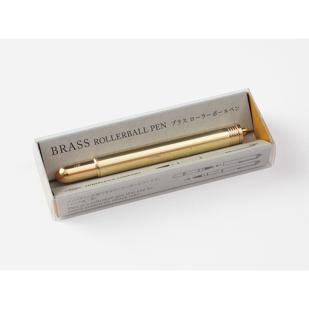 TRAVELERS Brass Rollerball Solid Brass