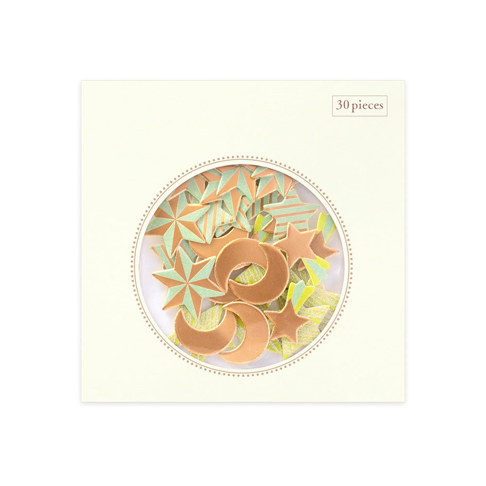 MIDORI Sticker PCM 2517 Decoration Star