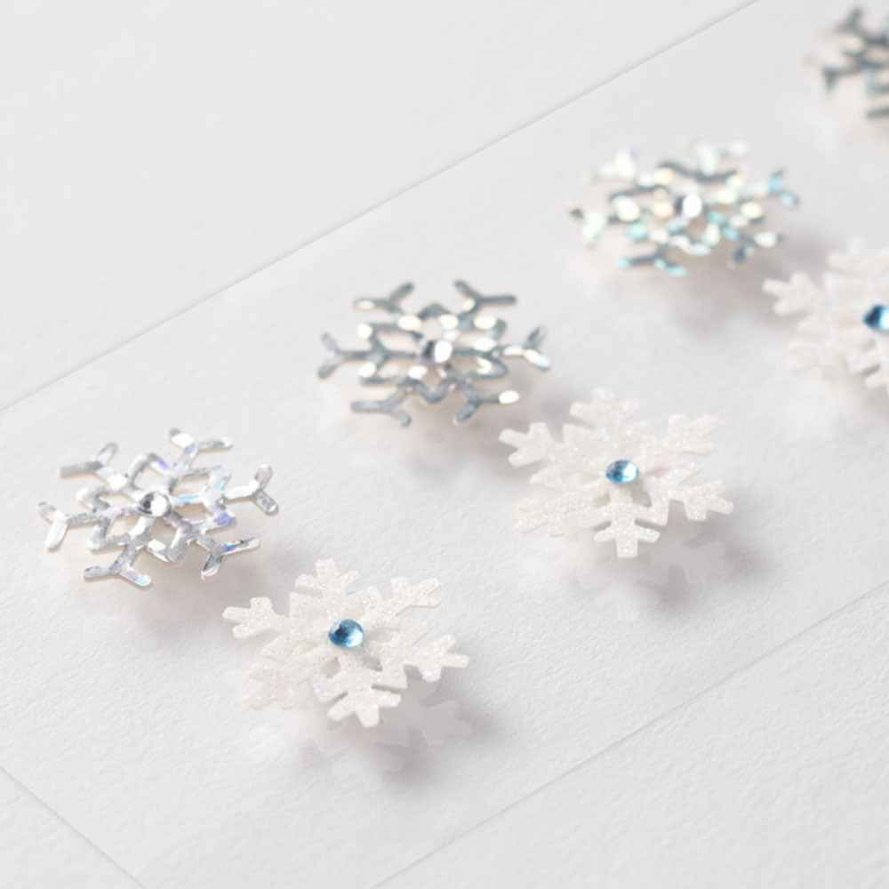MIDORI Sticker PCM 2417 Motif Snow Crystal