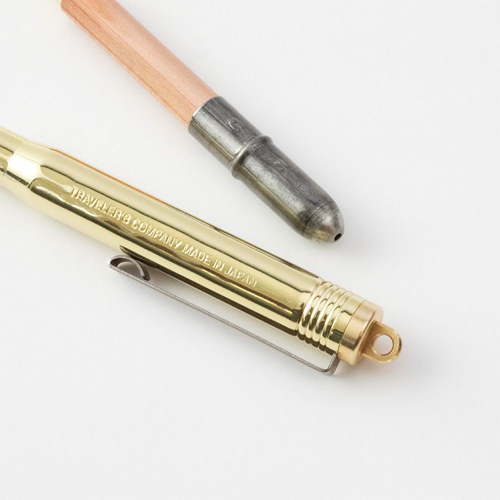 TRAVELERS Brass Ball Pen Solid Brass v2
