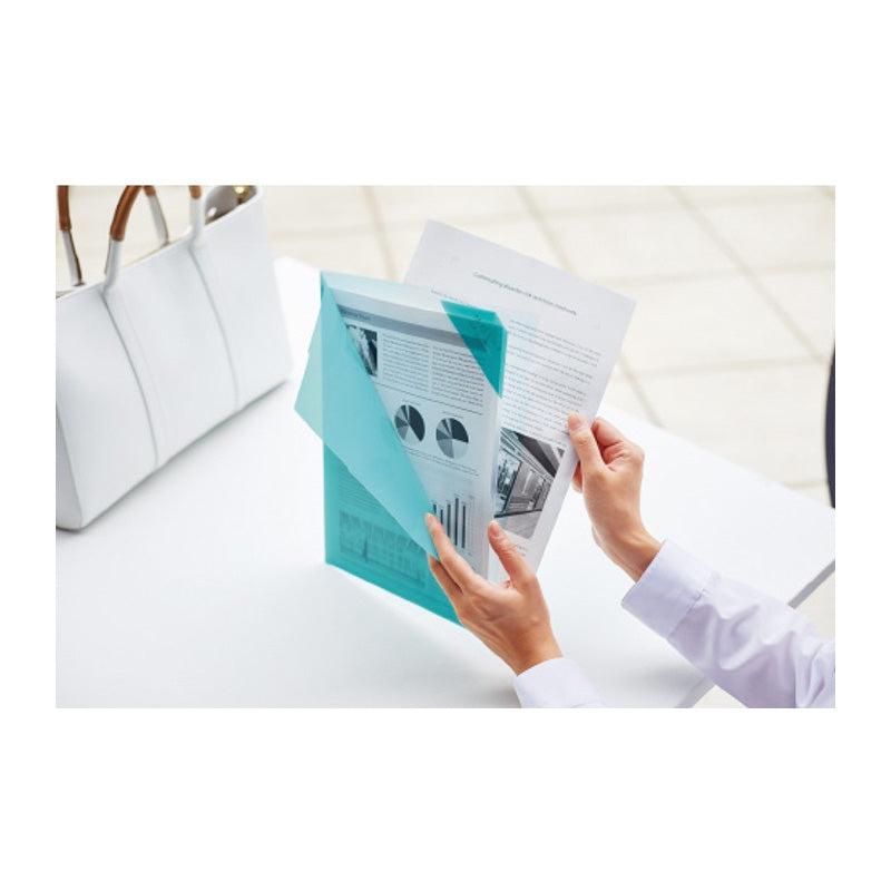 KOKUYO Motte Clear Holder LE A4 Pink Default Title