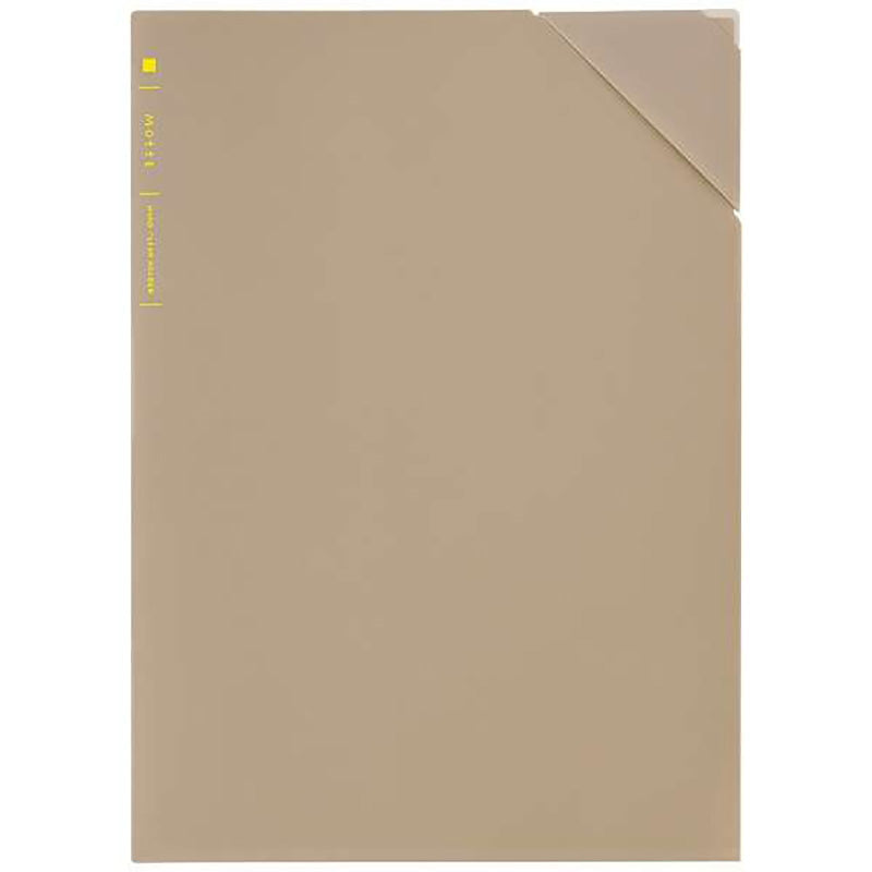 KOKUYO Motte Clear Holder LE A4 Sand Default Title