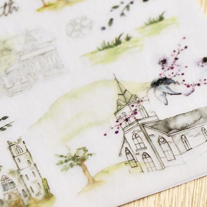 MU Print-On Sticker 2s 116-Wedding Dress In Happin