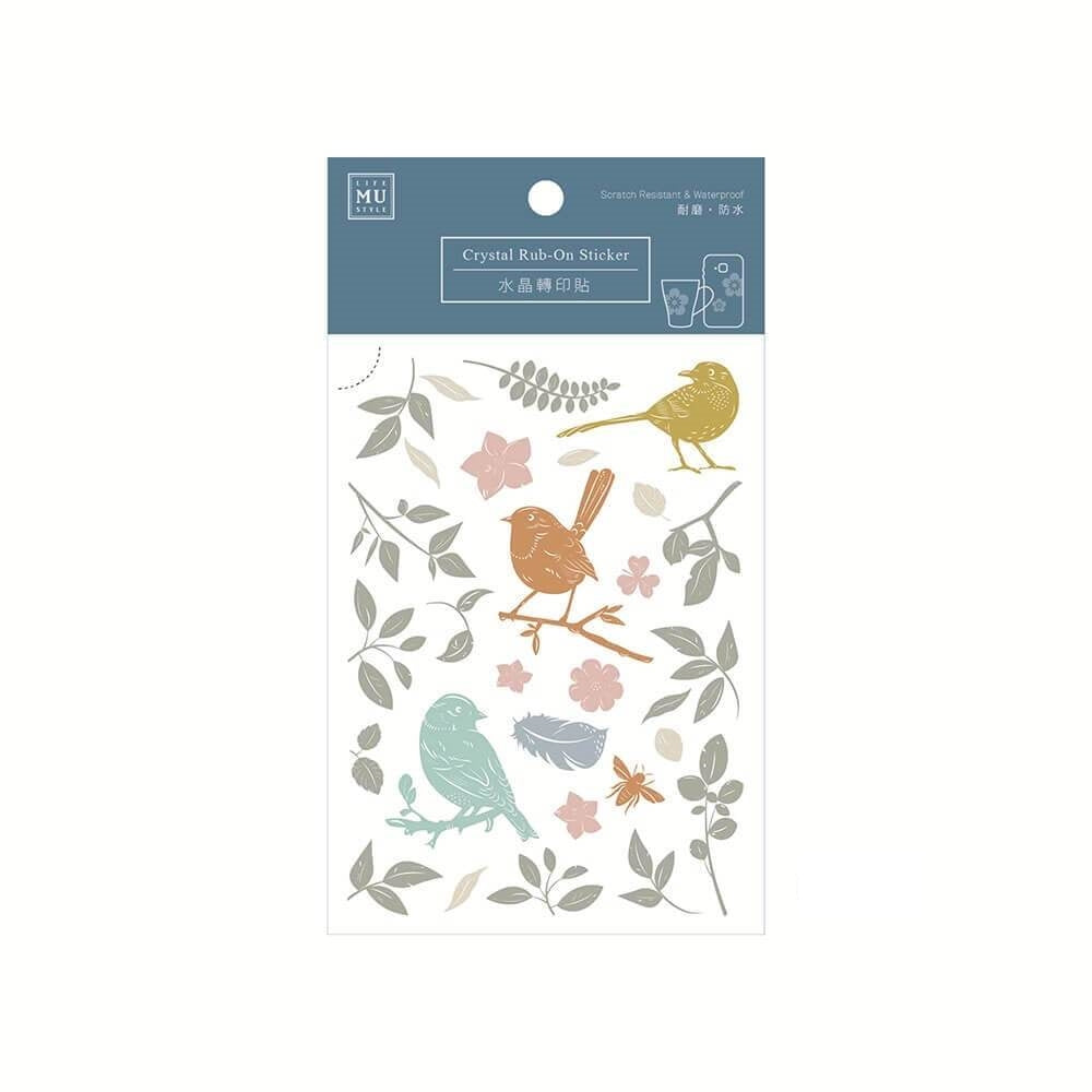 MU Crystal Print-On Sticker 007 Singing In Spring
