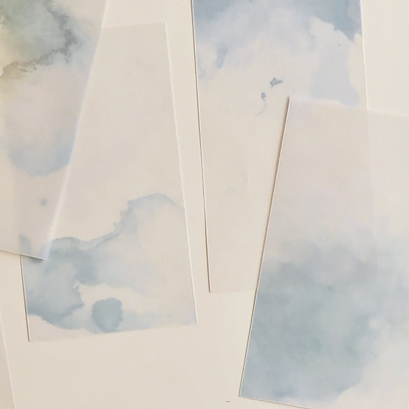 MU Dyeing Tracing Paper Pack 003 Sea Fog Blue