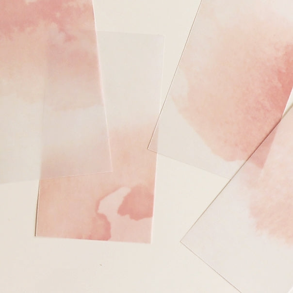 MU Dyeing Tracing Paper Pack 006 Spring Flower Pin