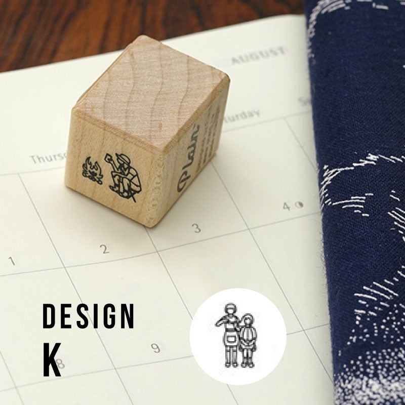 PLAIN Daily Rubber Stamps K-Haircut