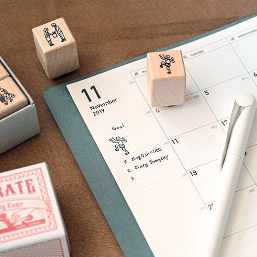 PLAIN Daily Rubber Stamps K-Haircut