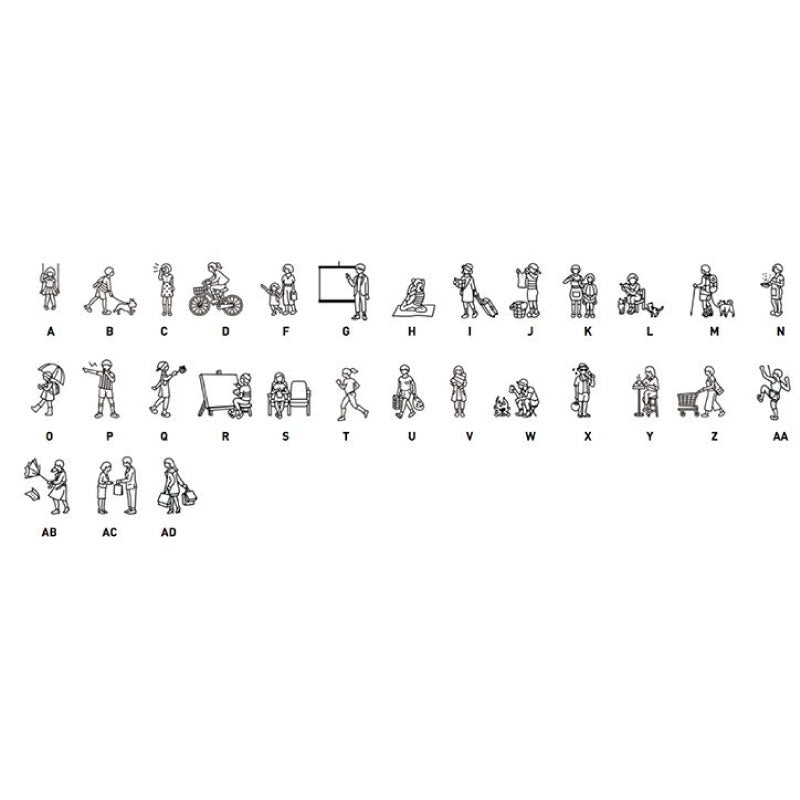 PLAIN Daily Rubber Stamps R-Drawing