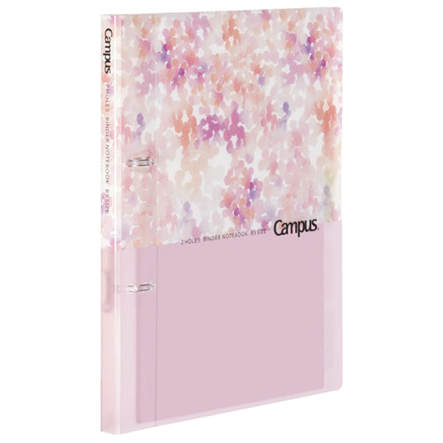 KOKUYO Campus Loose Leaf Binder LE 2H B5 Pink Flow Default Title