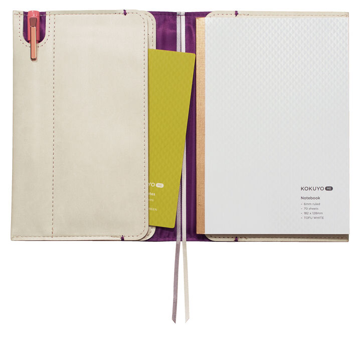 KOKUYO ME Notebook Cover B6 Tofu White