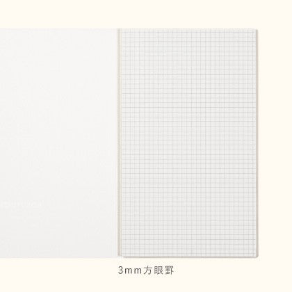 KOKUYO ME Sticky Notes 145x85mm 3mm Grid Tofu White Default Title