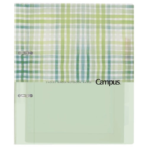 KOKUYO Campus Loose Leaf Binder LE 2H A4 Green Pla Default Title