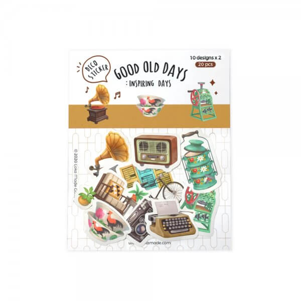 LOKAMADE Deco Sticker DS09:Good Old Days:Inspiring Default Title