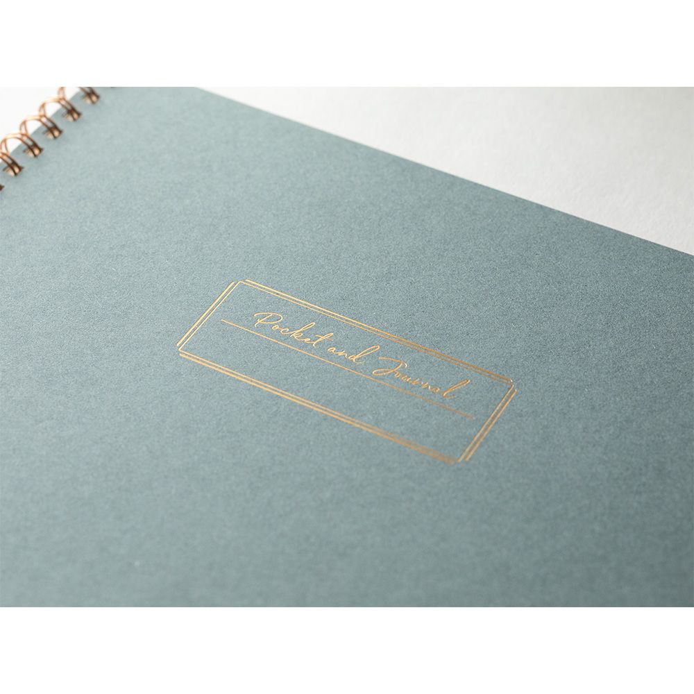 MIDORI Pocket & Journal Notebook Light Blue
