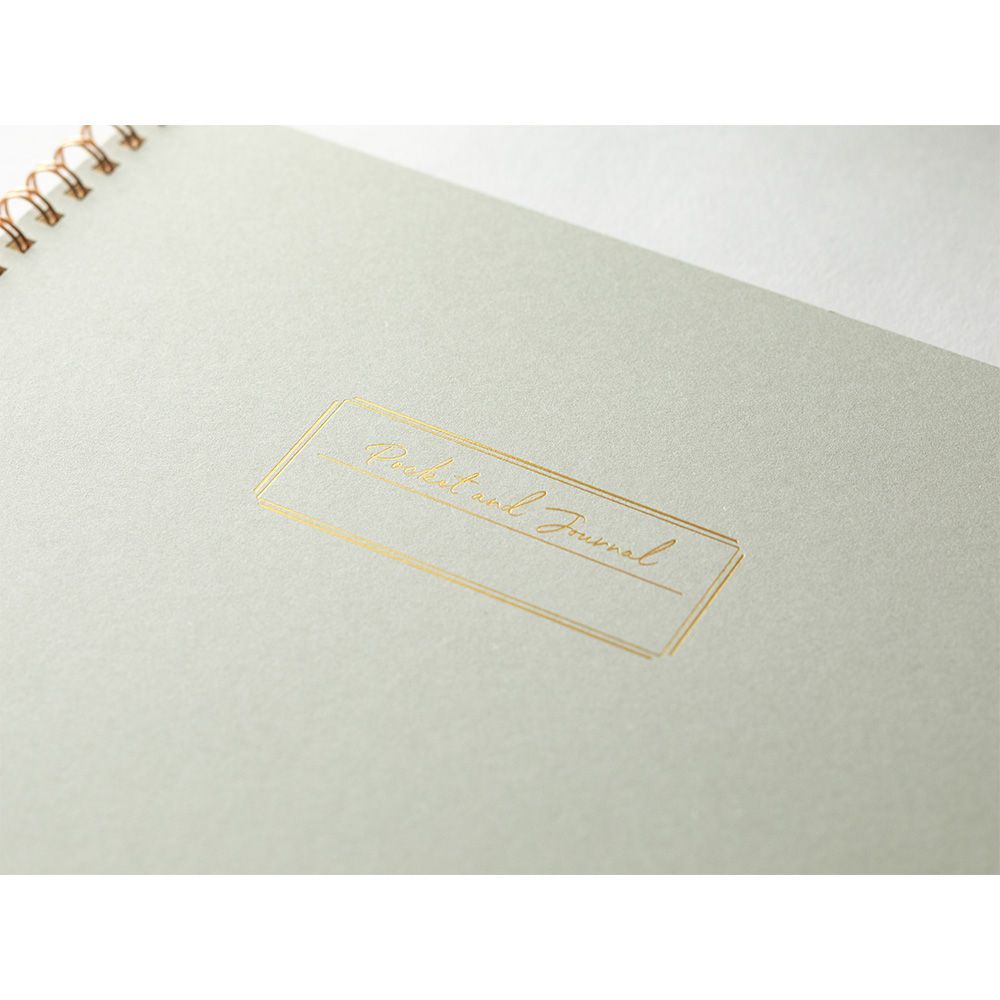 MIDORI Pocket & Journal Notebook Gray