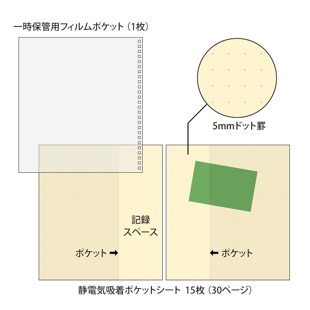 MIDORI Pocket & Journal Notebook Gray