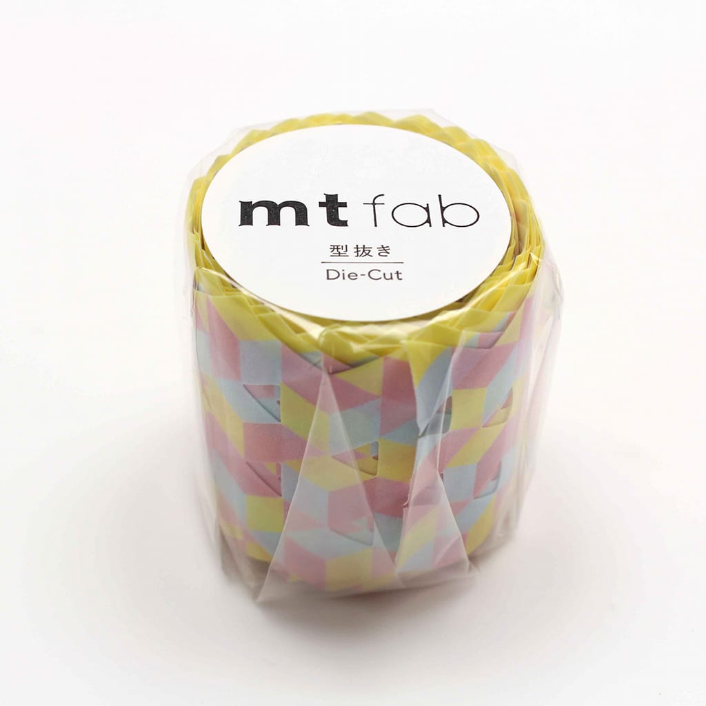 MT Fab Die-cut Cube Pattern 45mmx3m