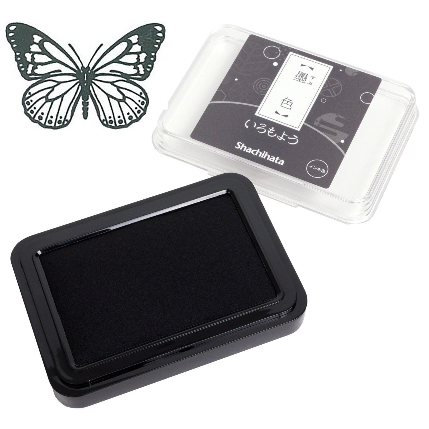SHACHIHATA Iromoyou Stamp Pad HAC-1 Black