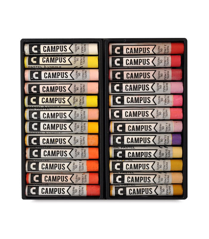 CAMPUS Oil Pastel Cardboard Set of 48